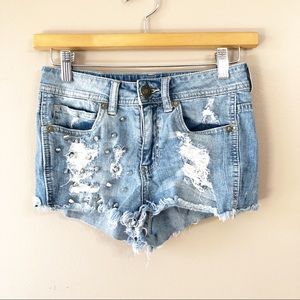 Kendall & Kylie Denim Shorts